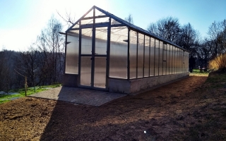 Szklarnia poliwęglanowa - Czułów